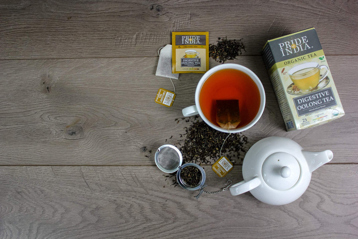 Organic Digestive Oolong Tea Bags