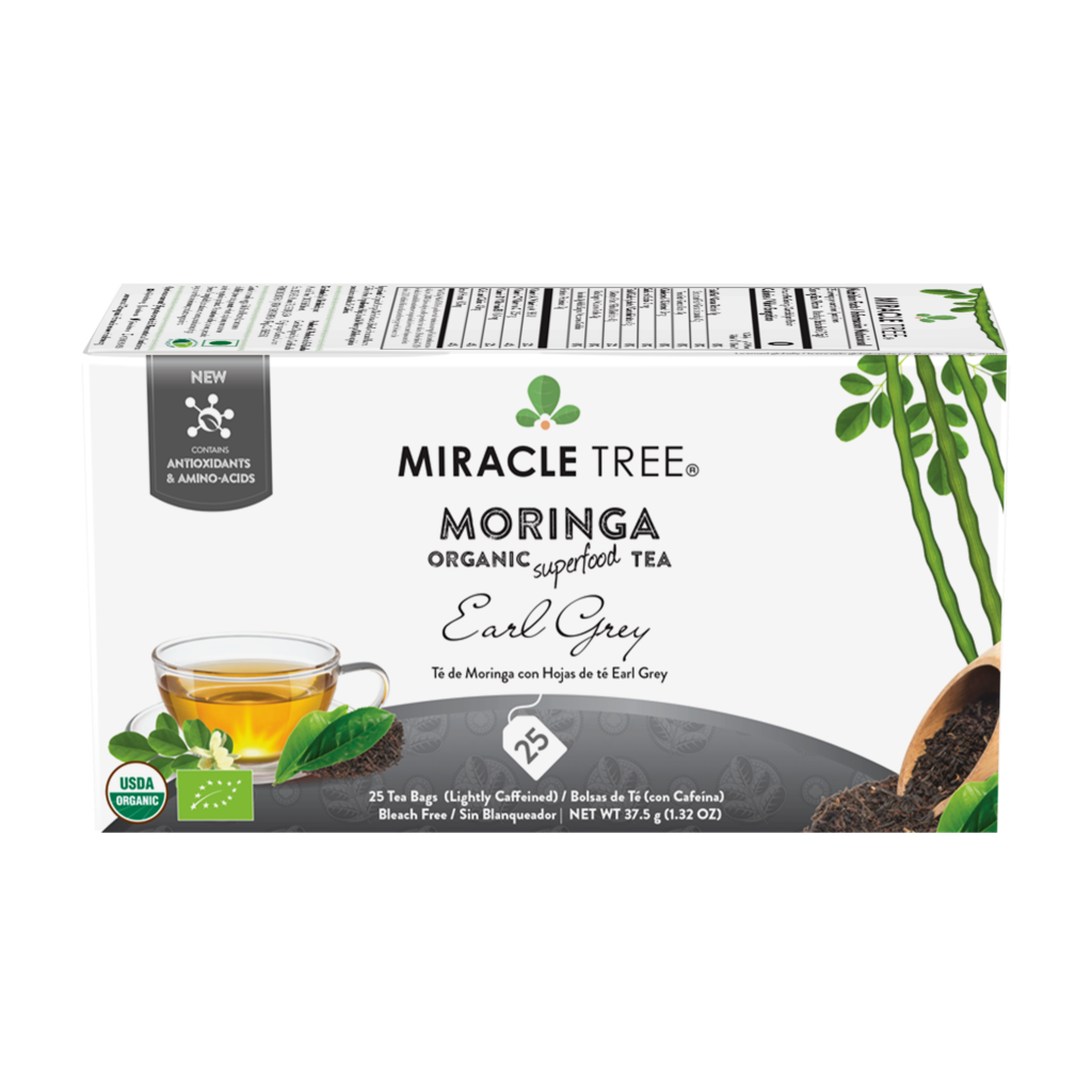 Miracle Tree Organic Moringa Tea Earl Grey