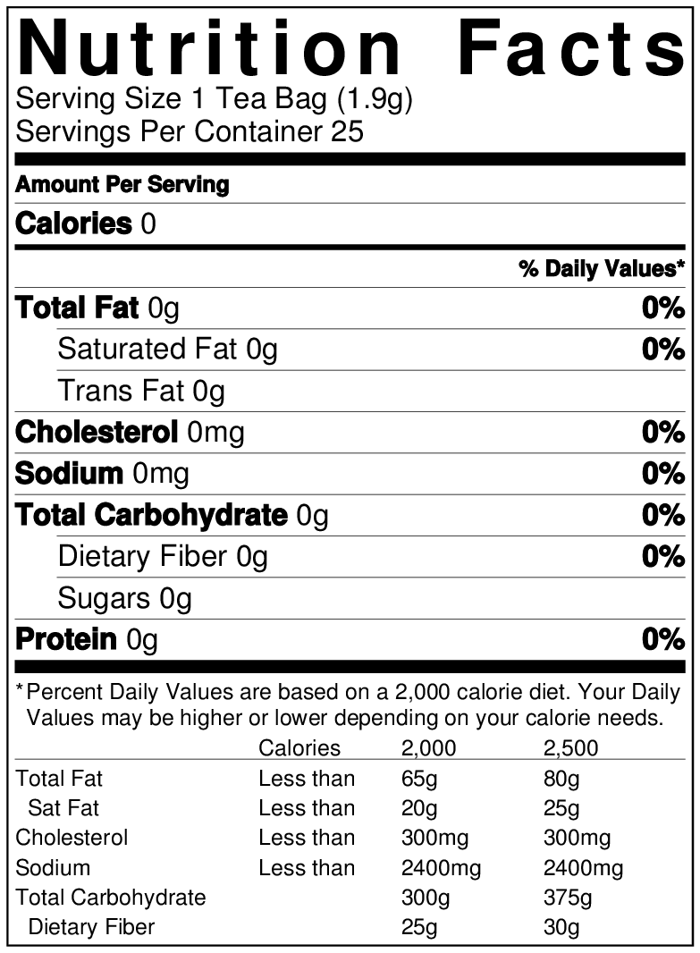 Organic Digestive Oolong Tea Bags